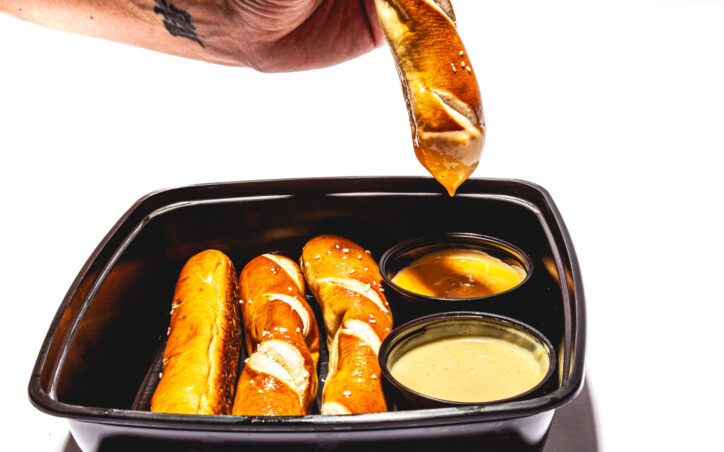 Warm Bavarian Soft Pretzels