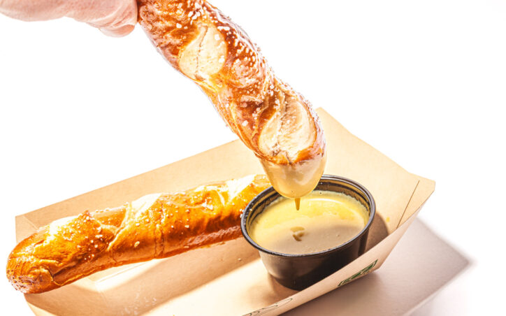 Pretzels from Woodie's Wings